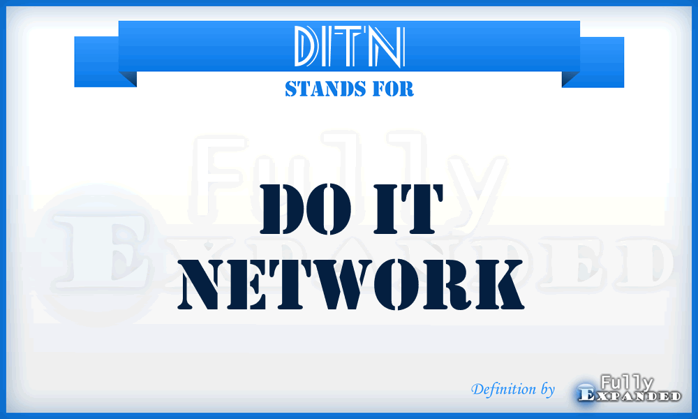 DITN - Do IT Network