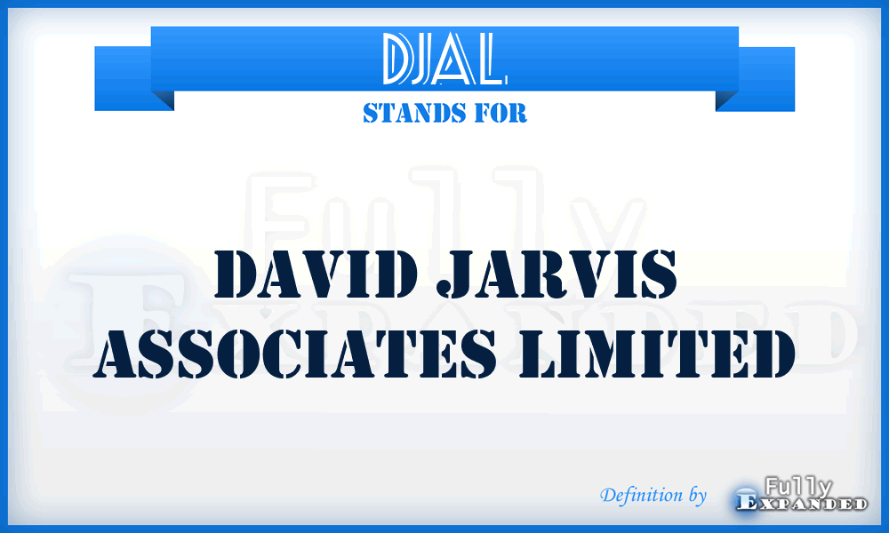 DJAL - David Jarvis Associates Limited