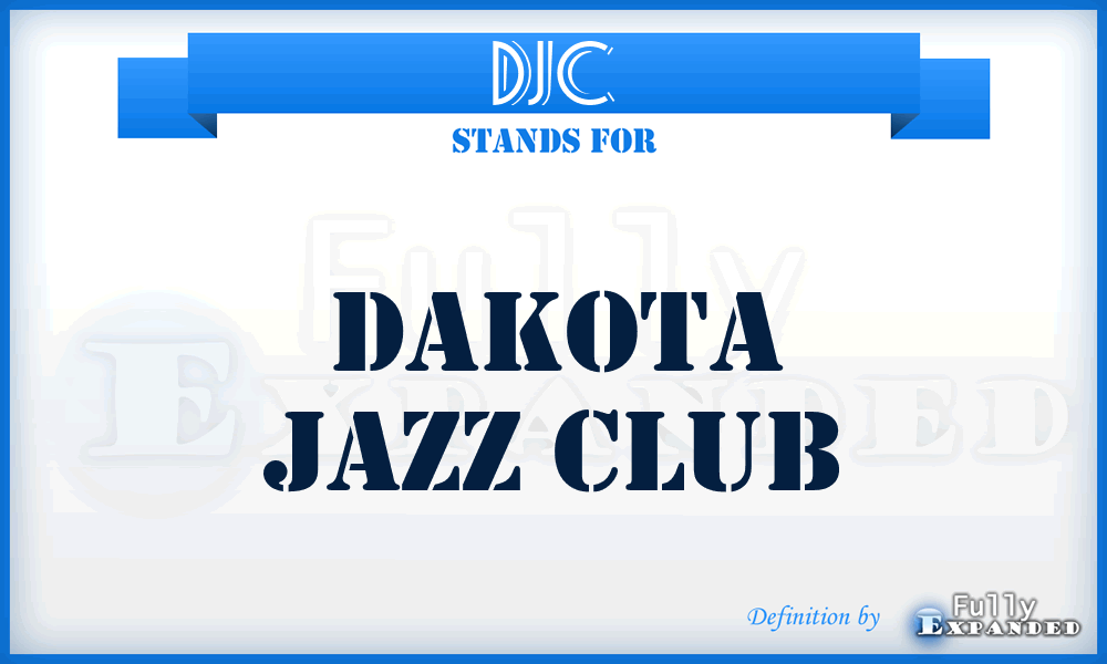 DJC - Dakota Jazz Club