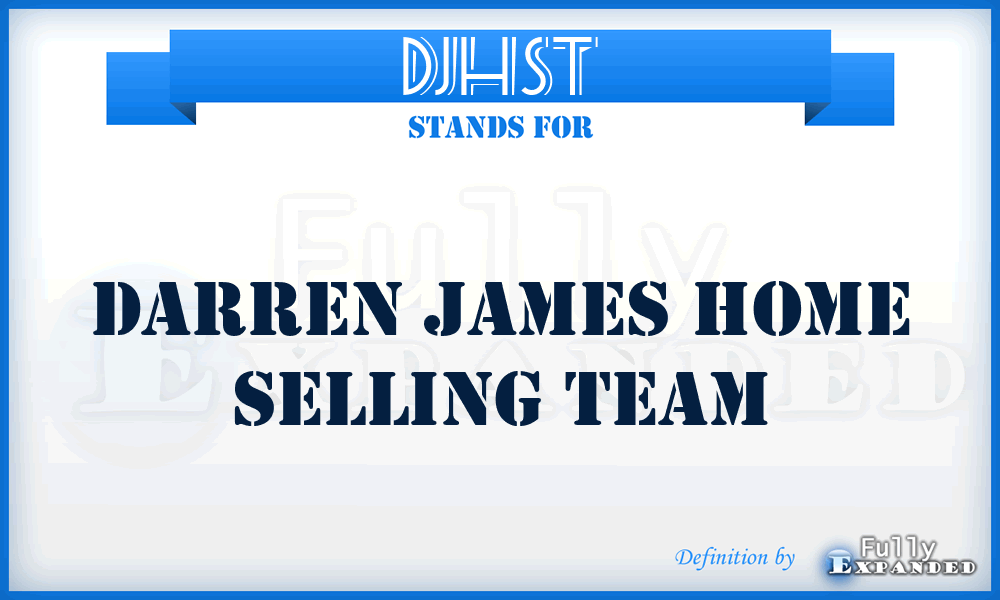 DJHST - Darren James Home Selling Team