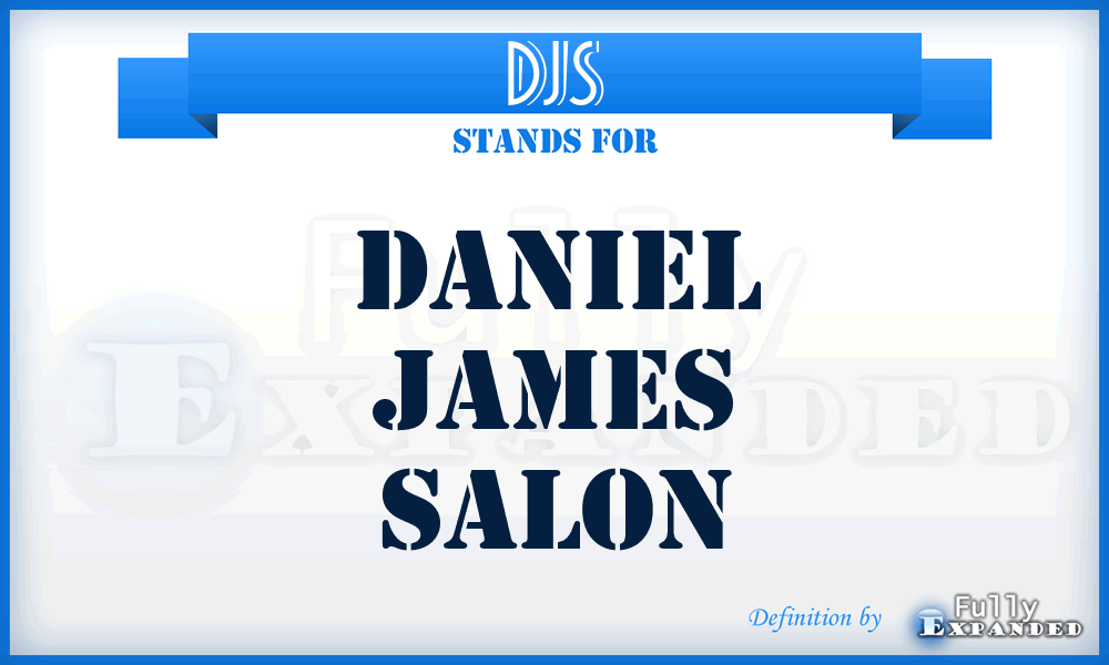 DJS - Daniel James Salon