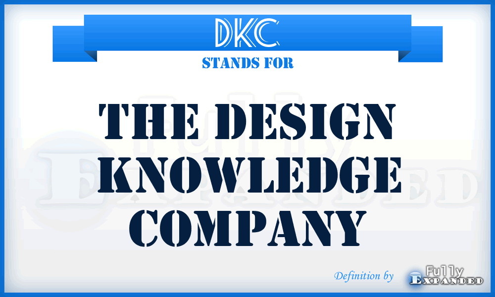 DKC - The Design Knowledge Company