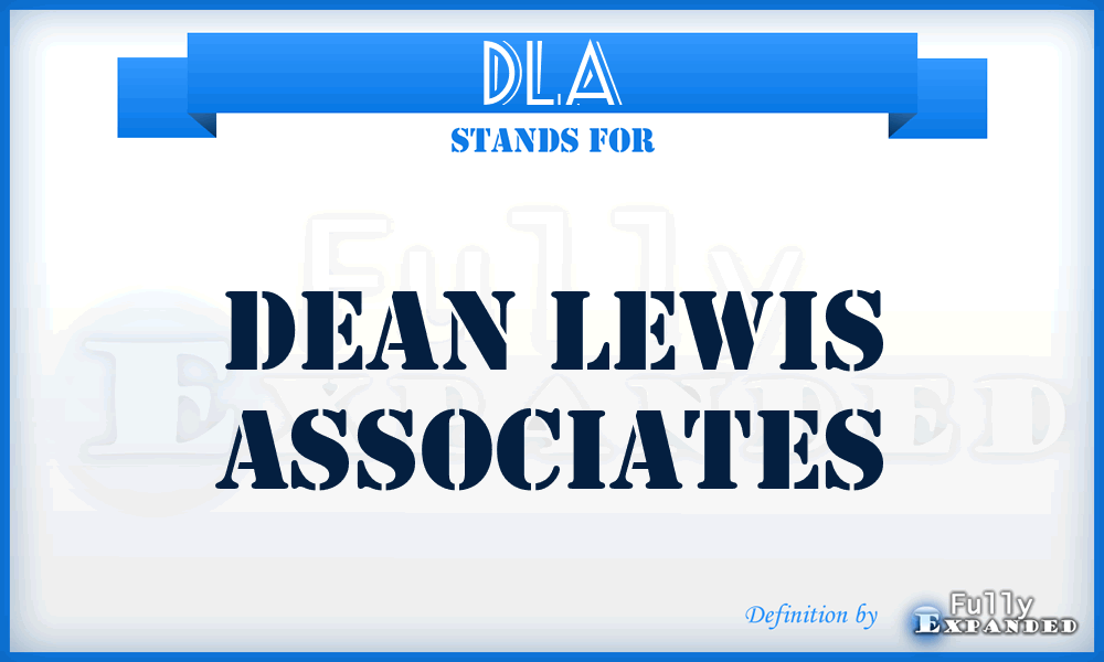 DLA - Dean Lewis Associates