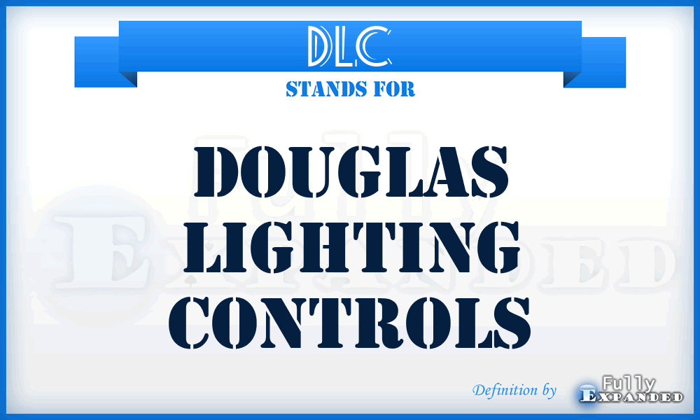 DLC - Douglas Lighting Controls