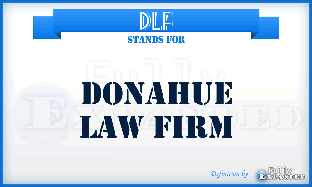DLF - Donahue Law Firm