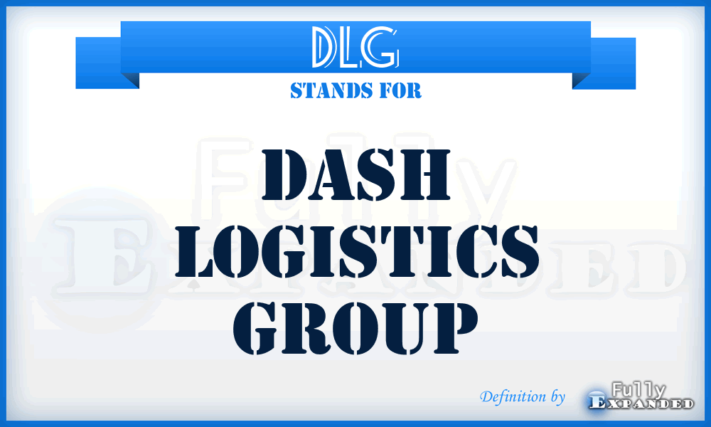 DLG - Dash Logistics Group
