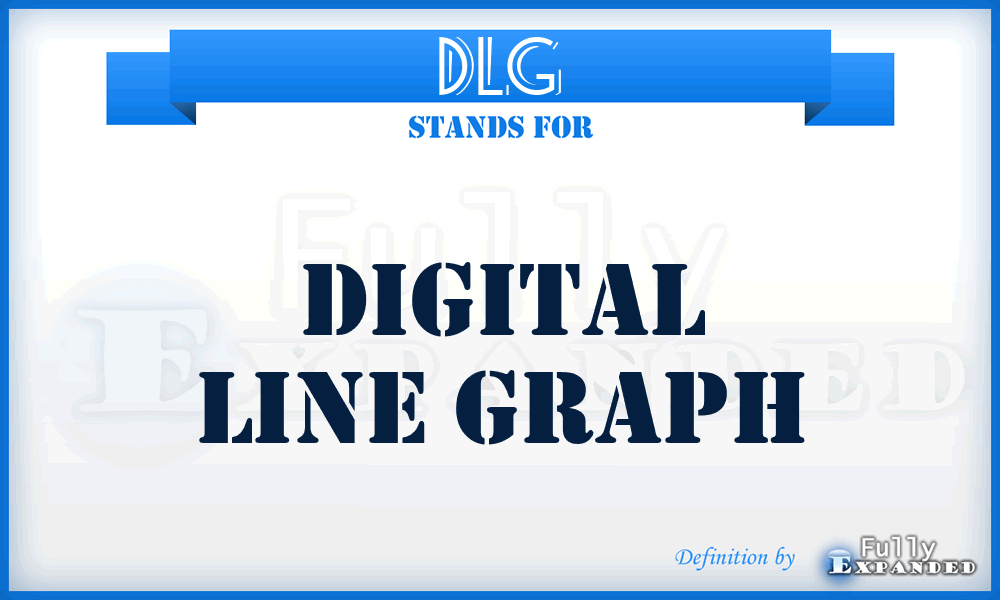 DLG - Digital Line Graph