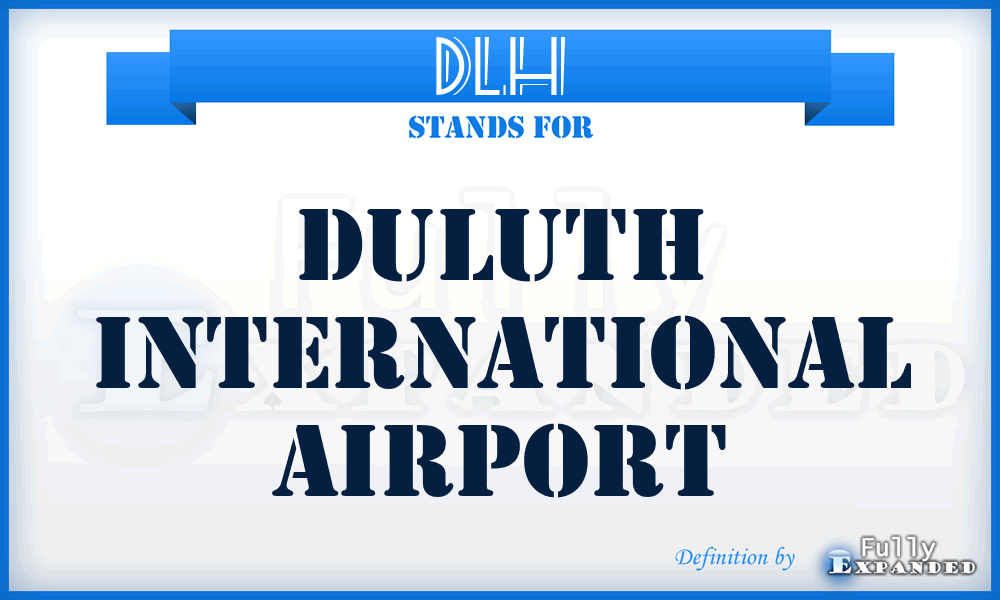 DLH - Duluth International airport