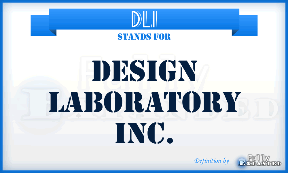 DLI - Design Laboratory Inc.