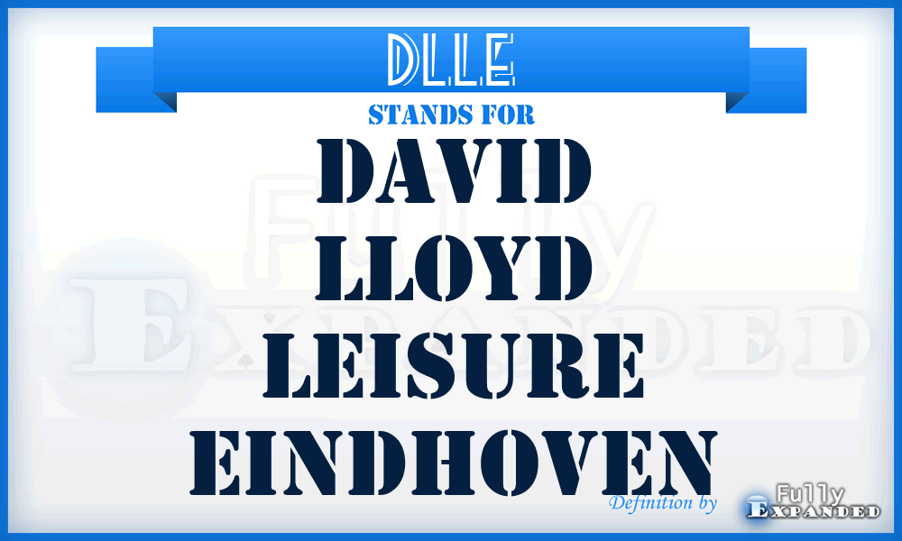 DLLE - David Lloyd Leisure Eindhoven