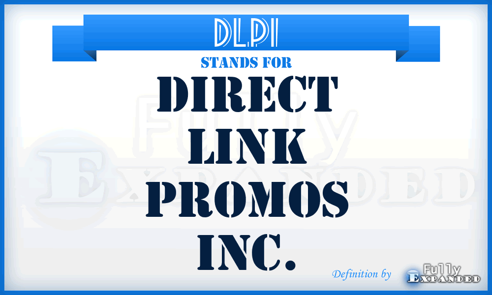 DLPI - Direct Link Promos Inc.