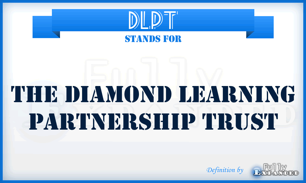 DLPT - The Diamond Learning Partnership Trust