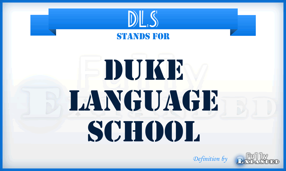 DLS - Duke Language School