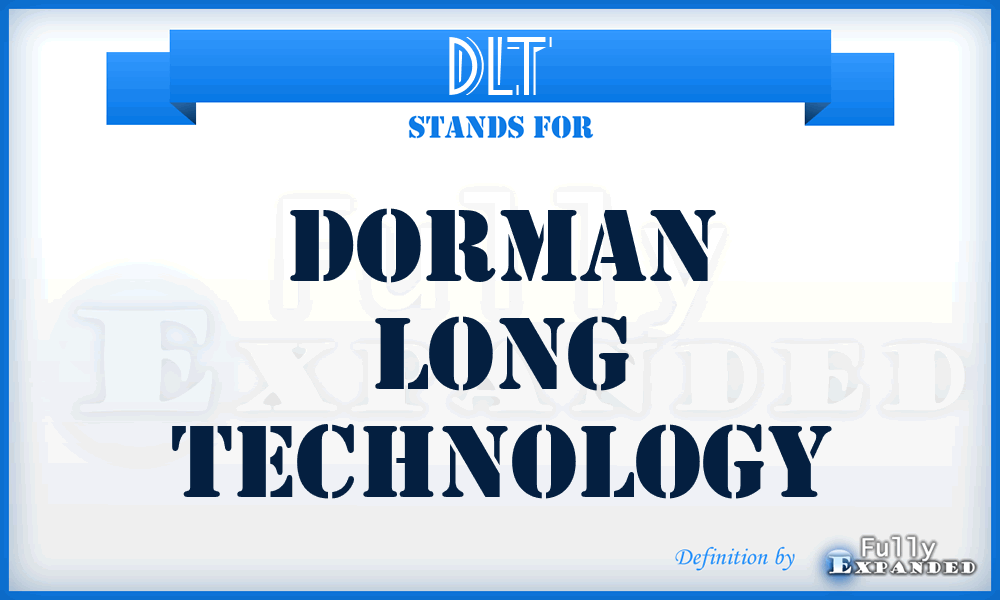 DLT - Dorman Long Technology
