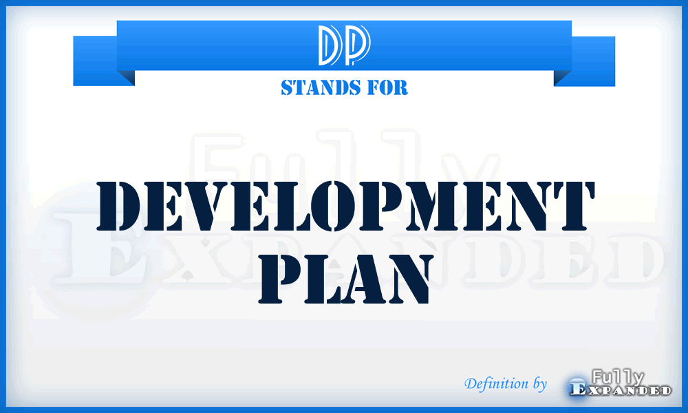 DP - Development Plan