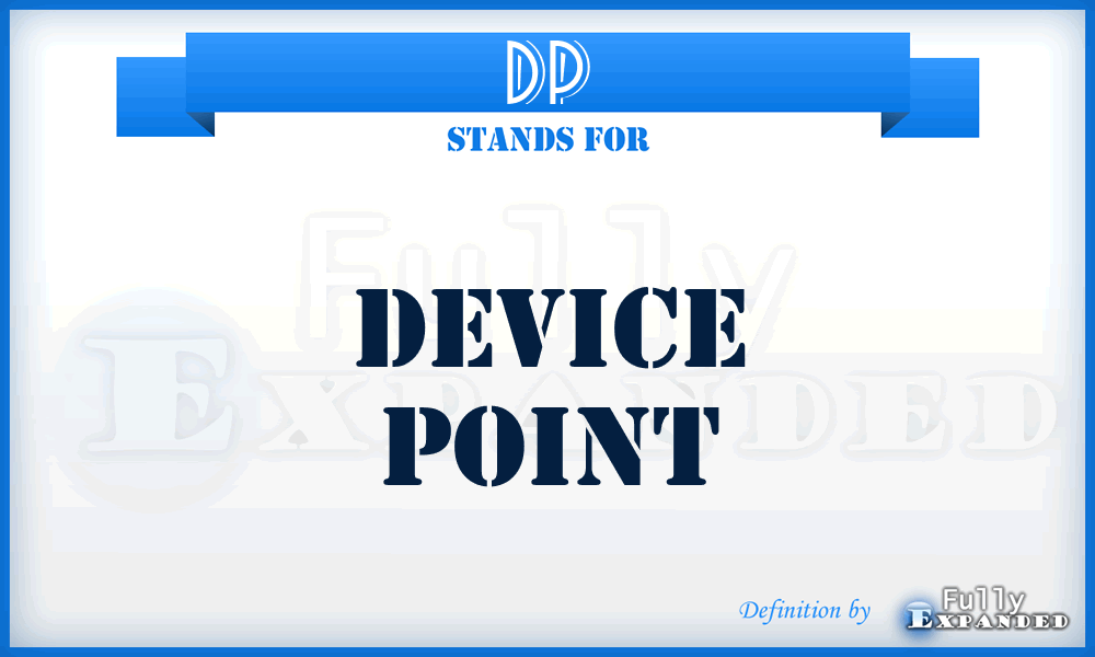 DP - Device Point