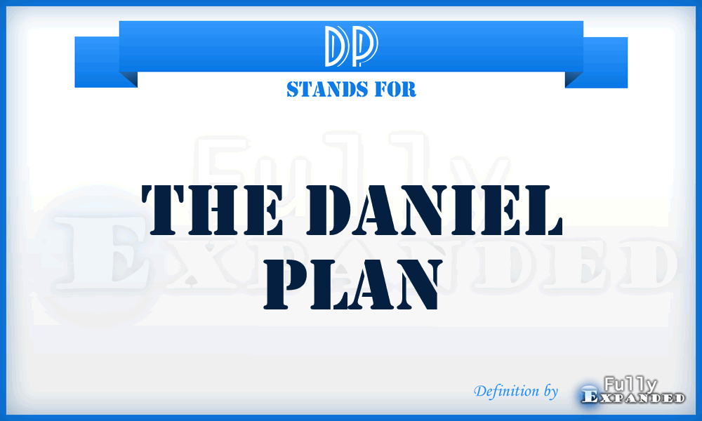 DP - The Daniel Plan