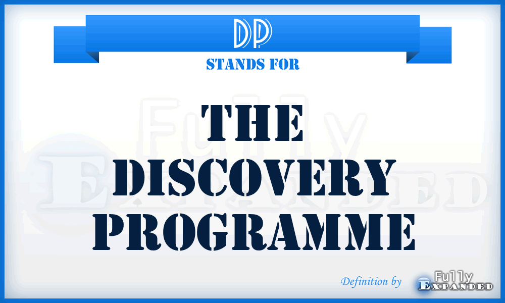 DP - The Discovery Programme