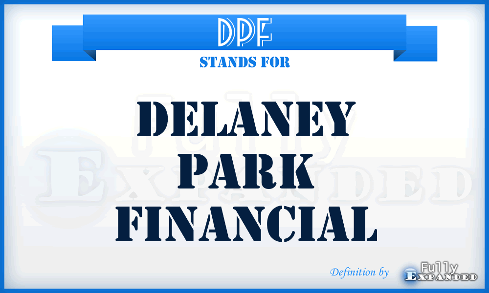 DPF - Delaney Park Financial