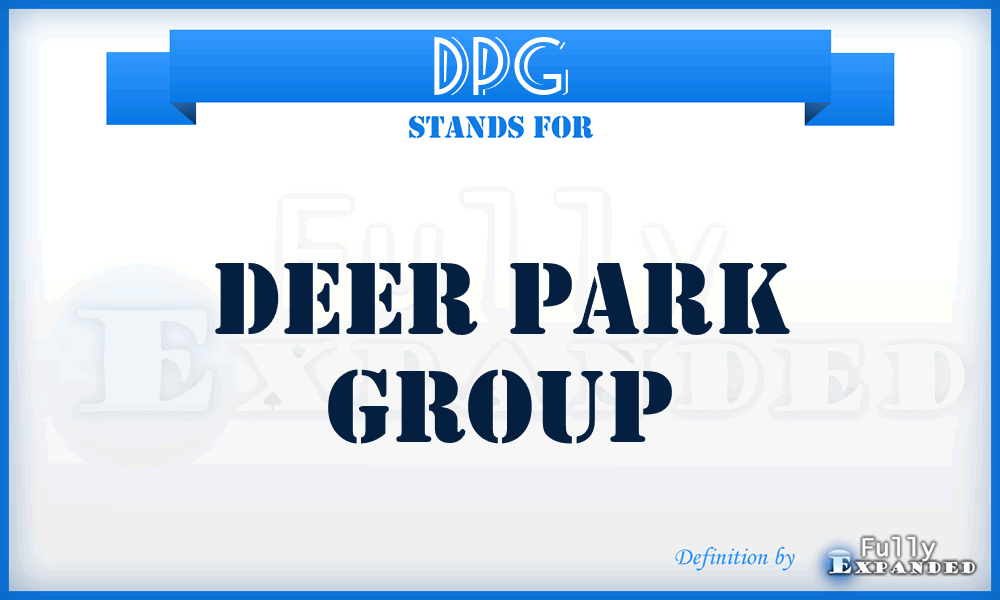 DPG - Deer Park Group