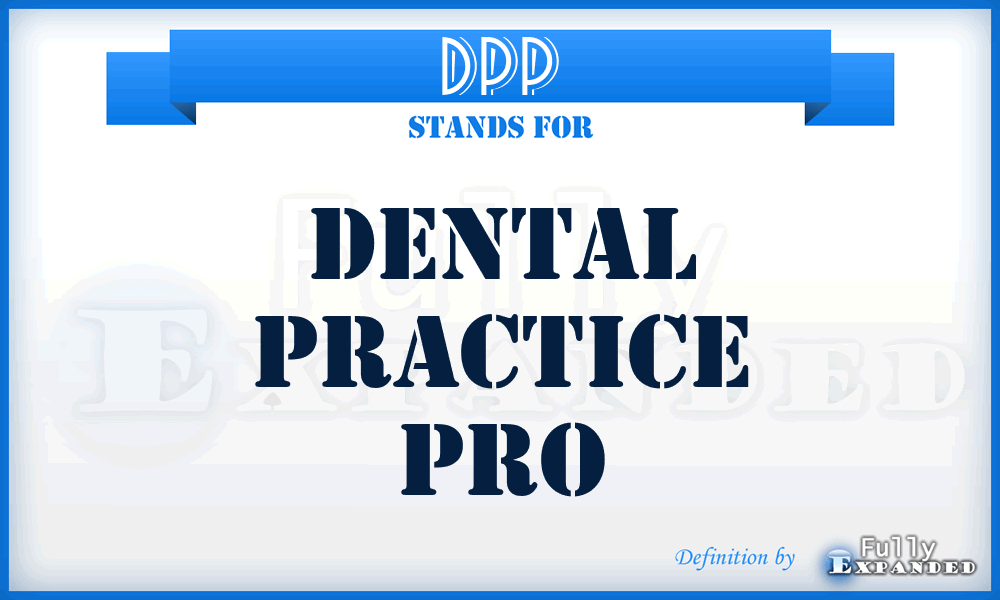 DPP - Dental Practice Pro