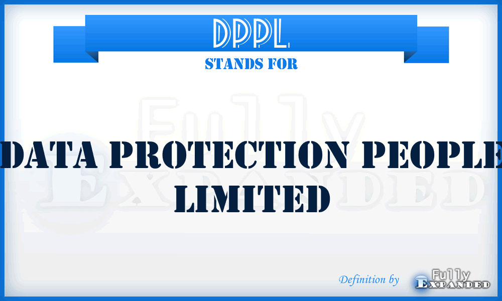 DPPL - Data Protection People Limited