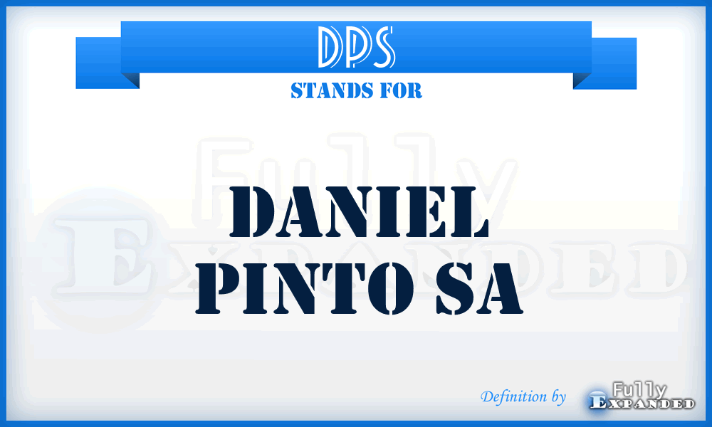 DPS - Daniel Pinto Sa
