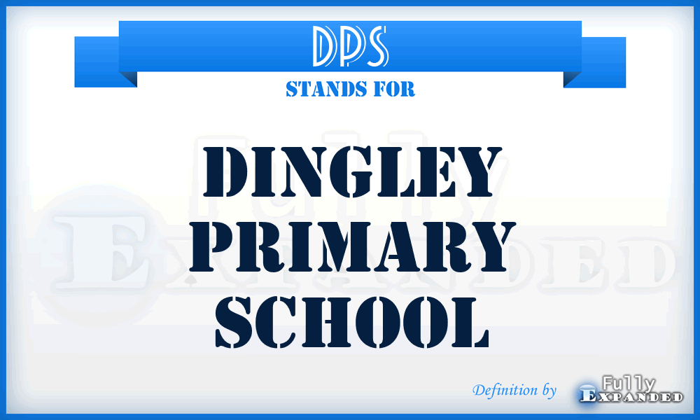 DPS - Dingley Primary School