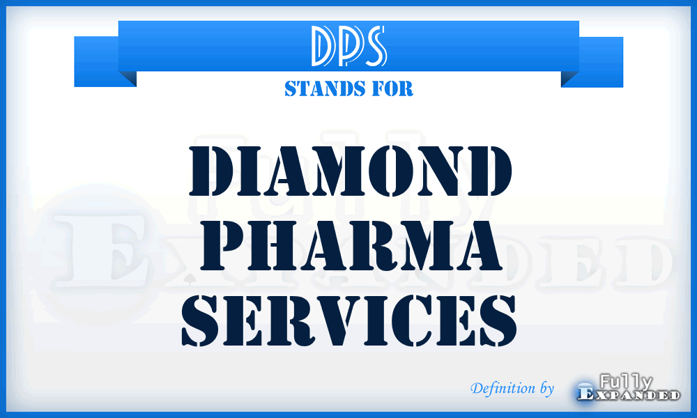 DPS - Diamond Pharma Services