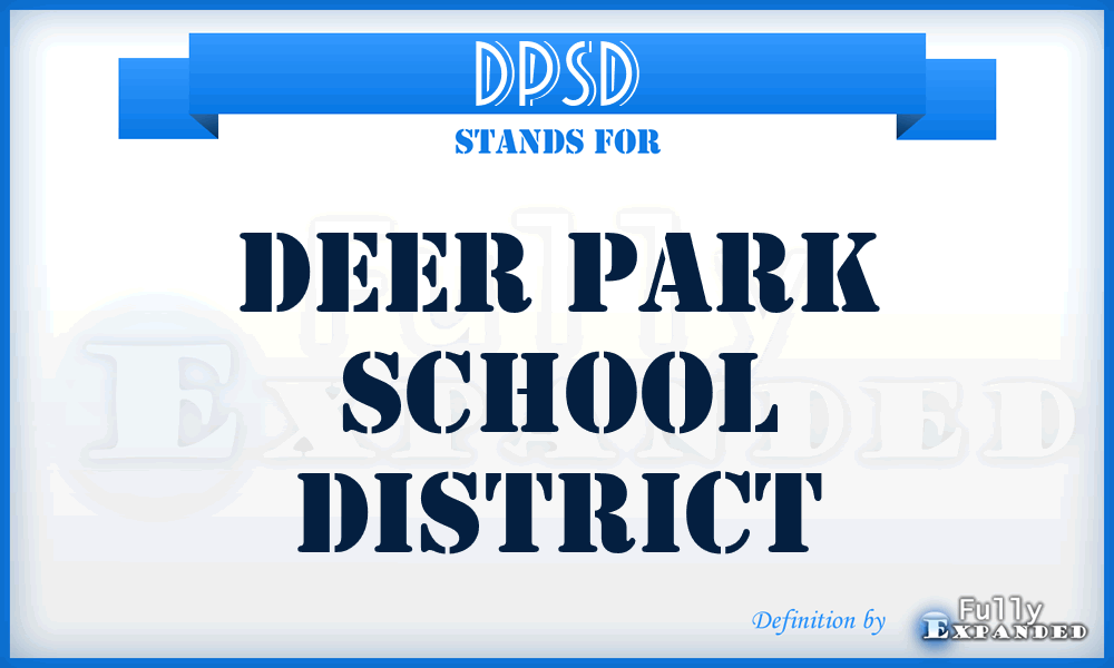 DPSD - Deer Park School District