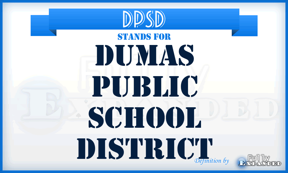 DPSD - Dumas Public School District