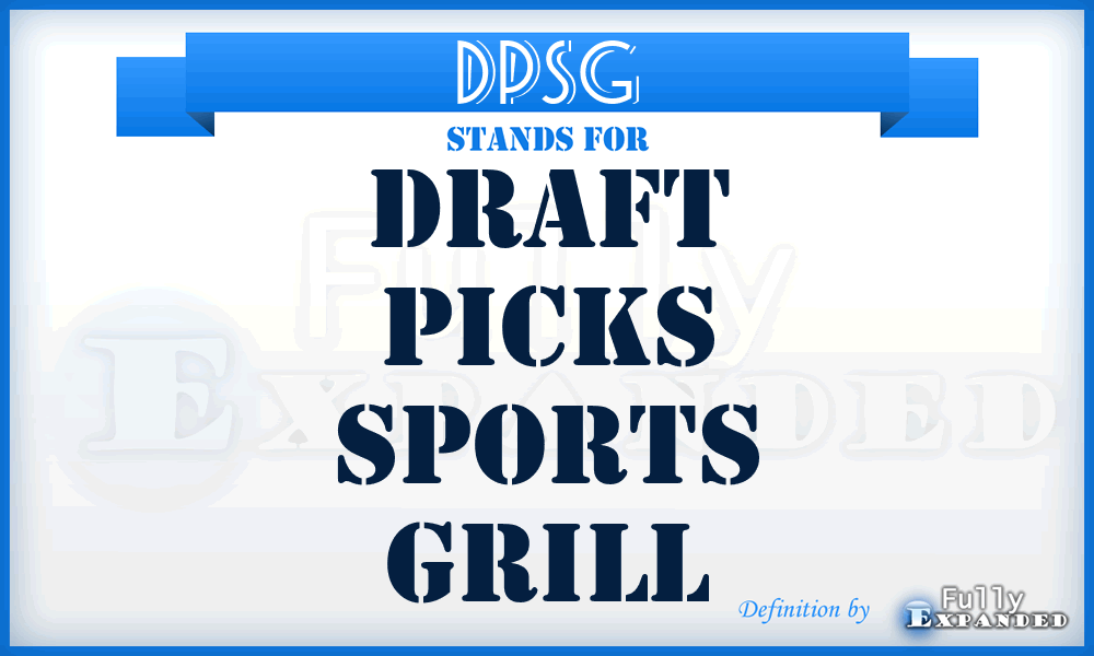 DPSG - Draft Picks Sports Grill