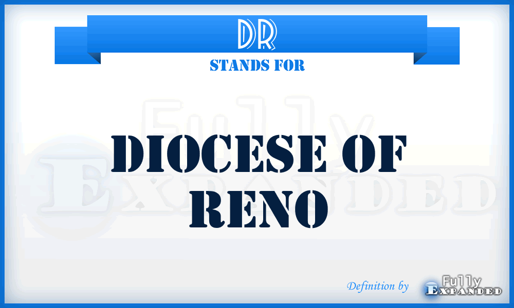 DR - Diocese of Reno