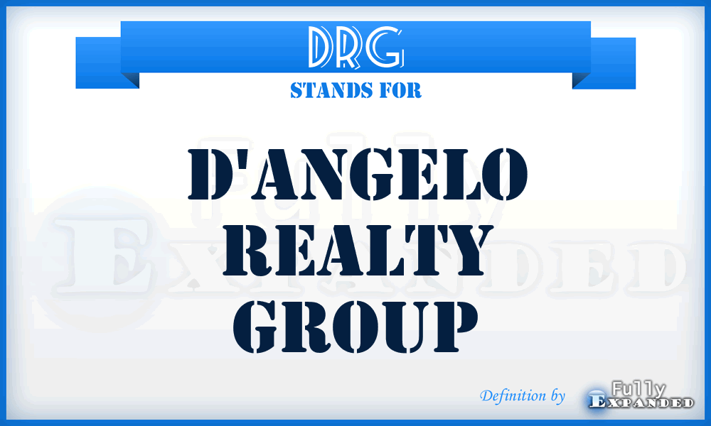 DRG - D'angelo Realty Group