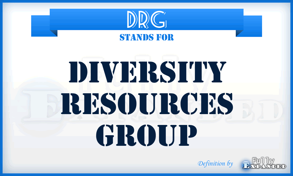 DRG - Diversity Resources Group