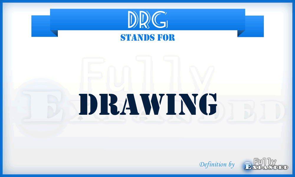 DRG - Drawing