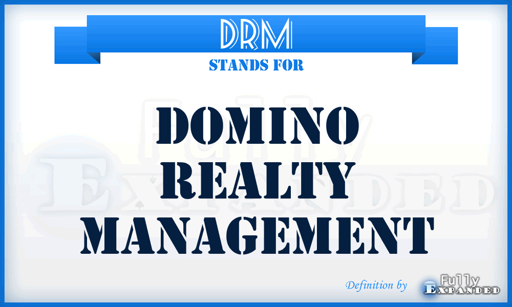 DRM - Domino Realty Management