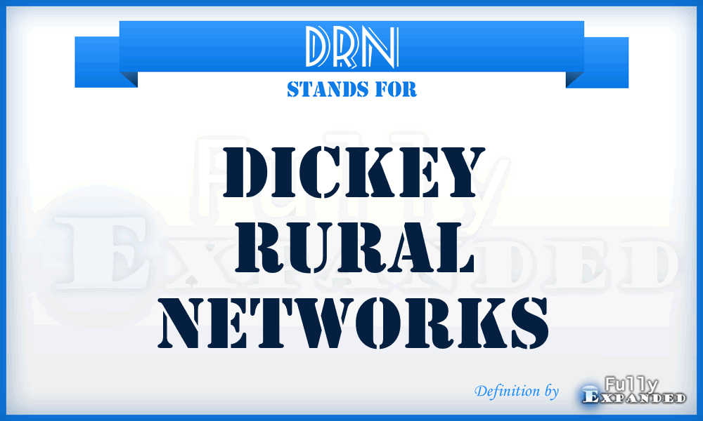 DRN - Dickey Rural Networks