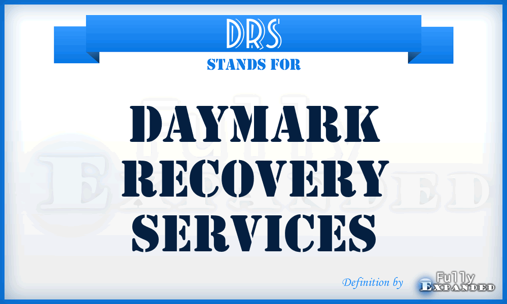 DRS - Daymark Recovery Services