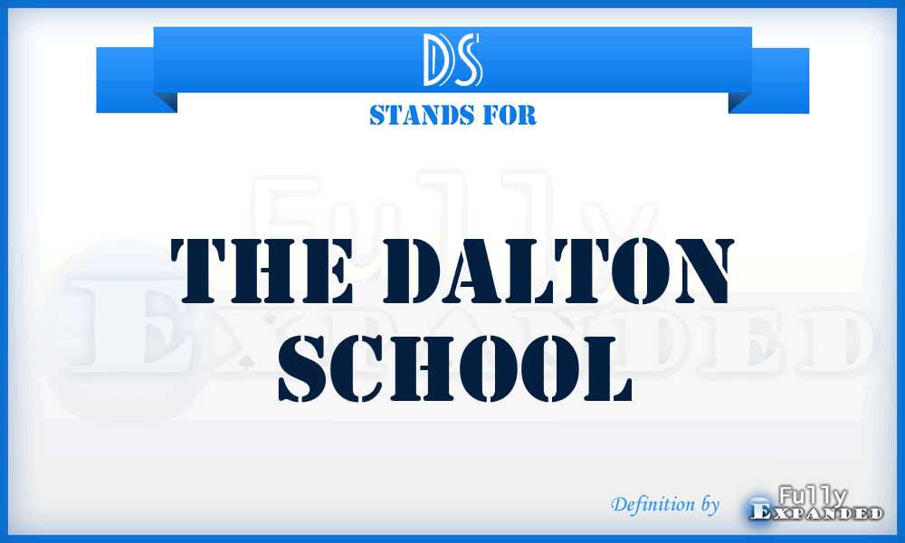 DS - The Dalton School