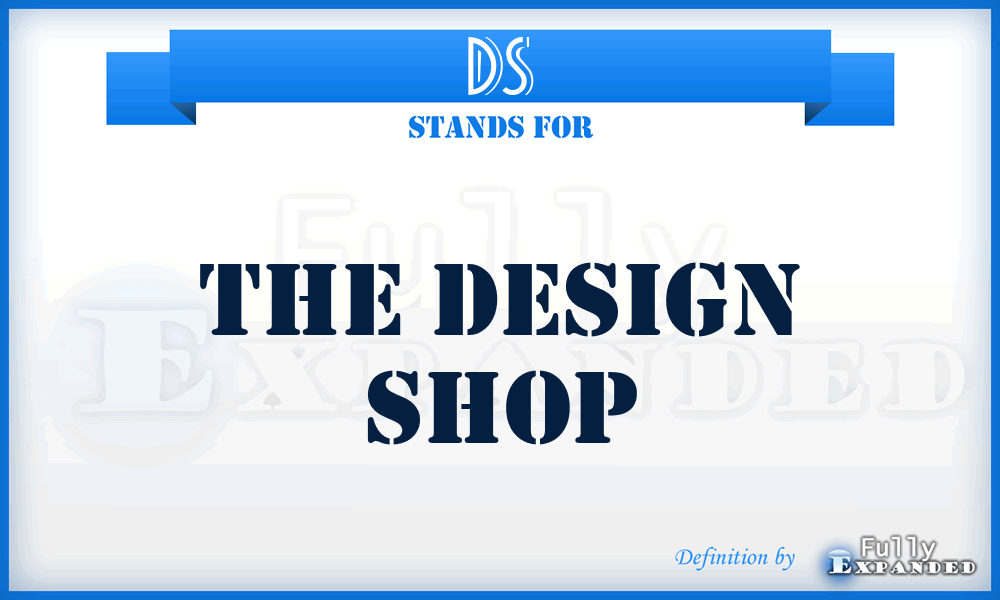 DS - The Design Shop