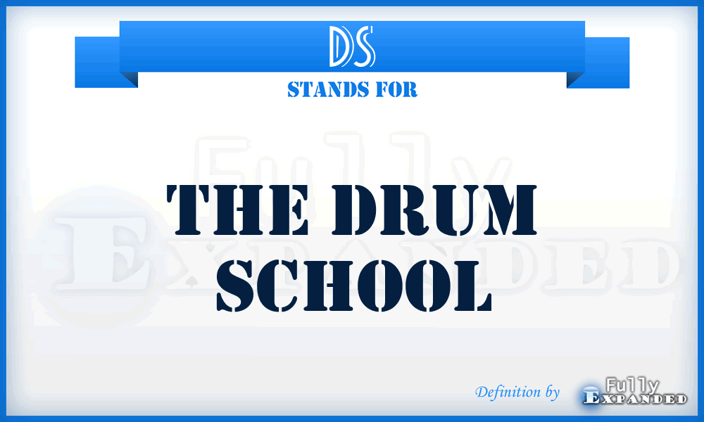 DS - The Drum School