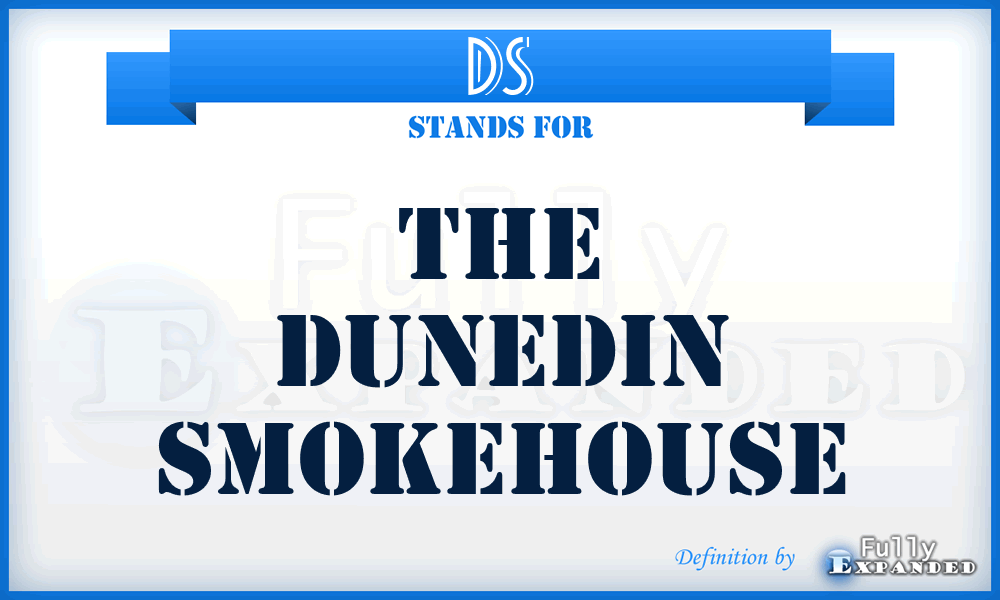 DS - The Dunedin Smokehouse
