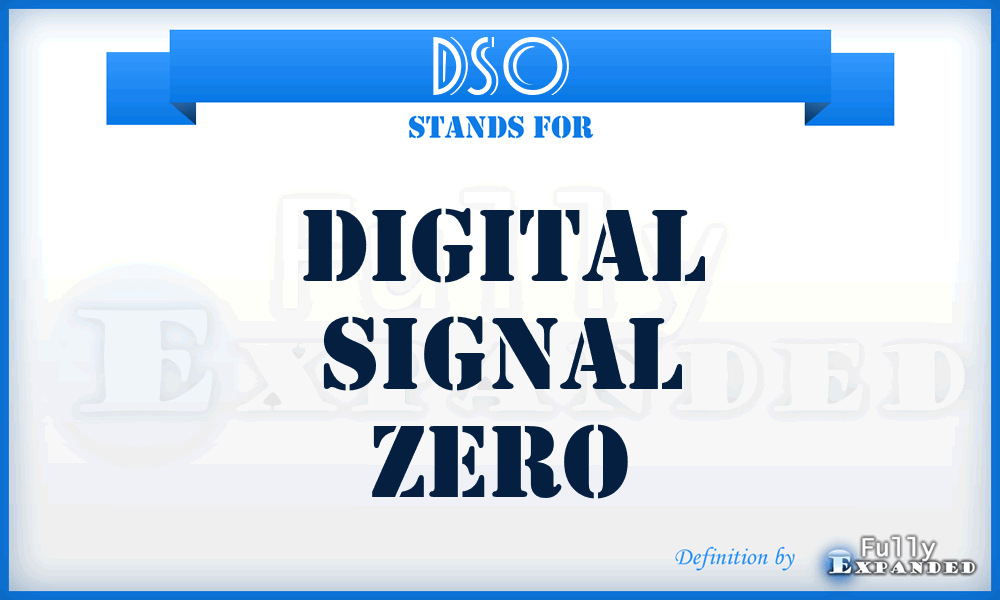 DS0 - Digital Signal Zero