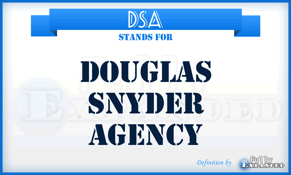 DSA - Douglas Snyder Agency