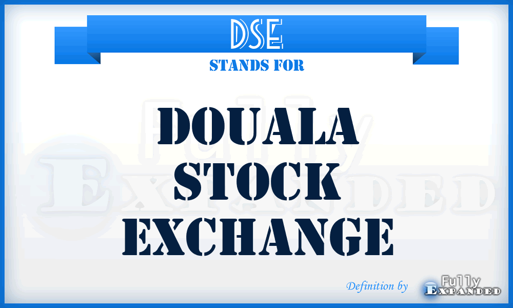 DSE - Douala Stock Exchange