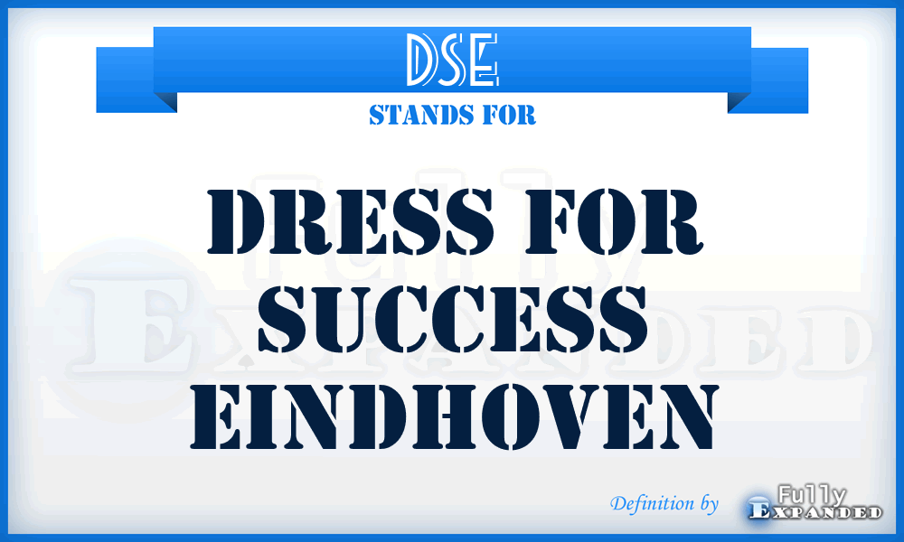 DSE - Dress for Success Eindhoven