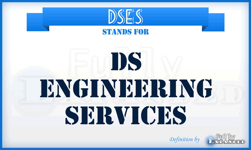 DSES - DS Engineering Services