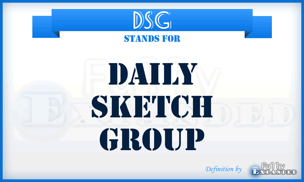 DSG - Daily Sketch Group