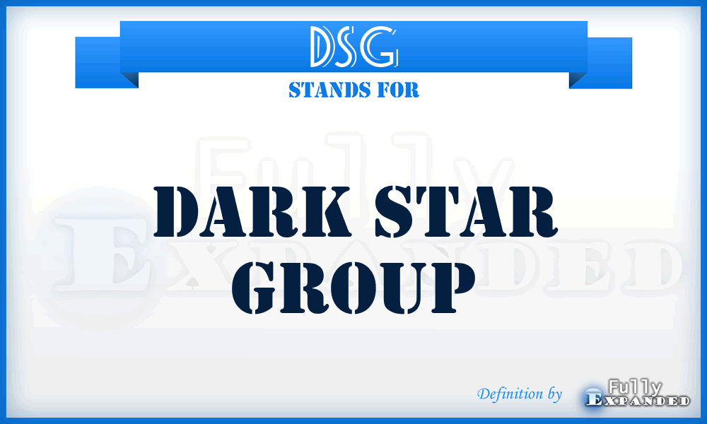 DSG - Dark Star Group